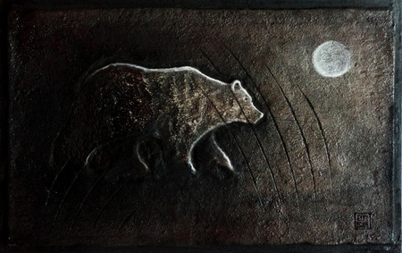 ANGE - Griffures d'Ours - 58cm/37cm
