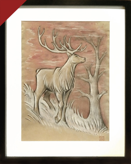 ANGE - Le Cerf  - 52cm/42cm