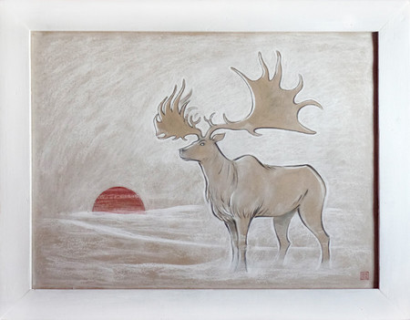 ANGE - Le M&eacute;gaceros - 92cm/72cm