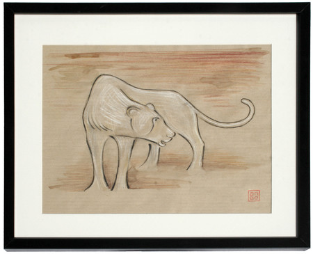 ANGE - la Lionne - 52cm/42cm