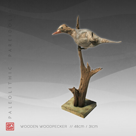 WOODEN WOODPECKER
